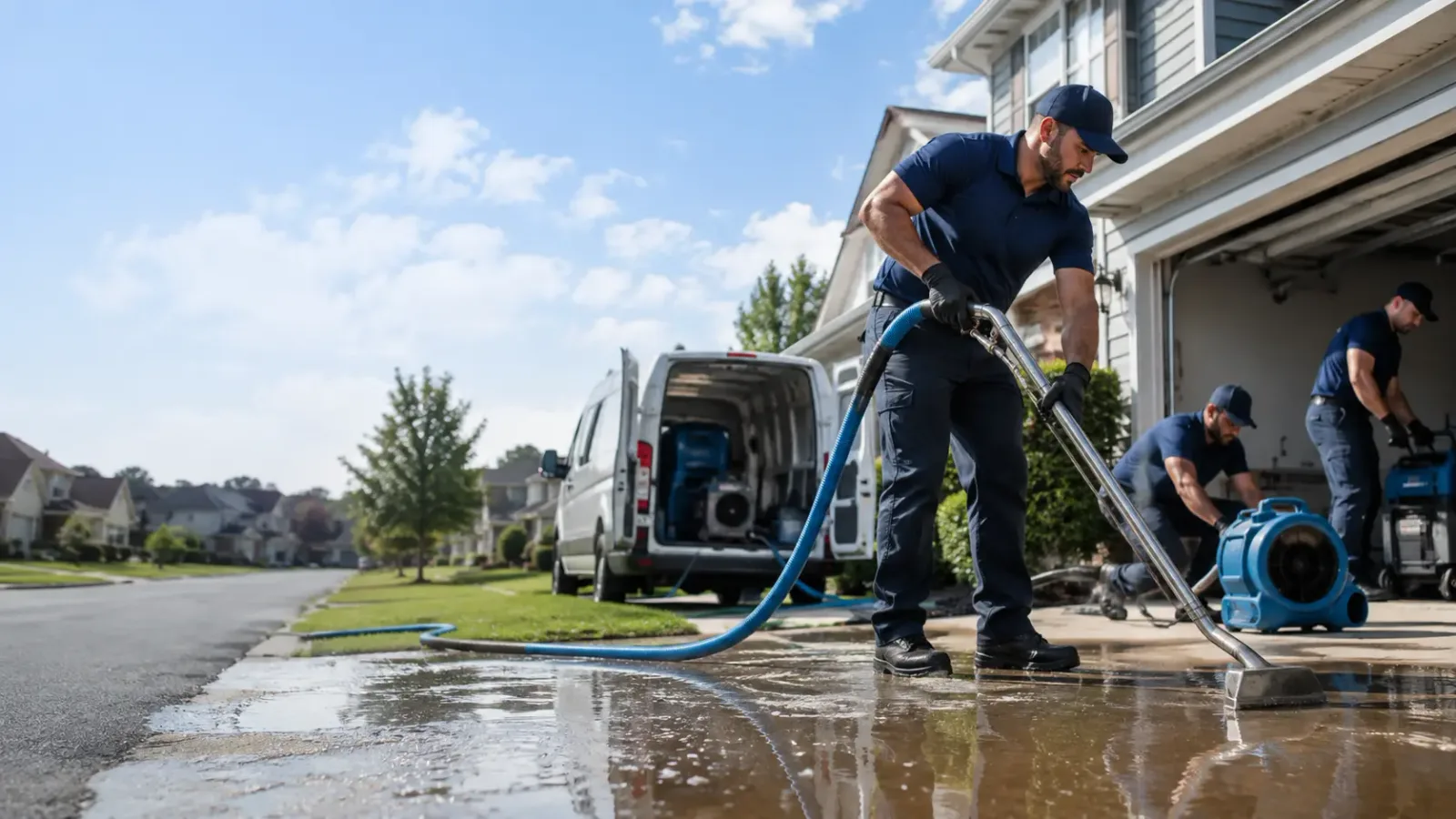 Flooded Basement Cleanup in San Rafael, CA